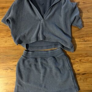 Aerie top and Skirt Set